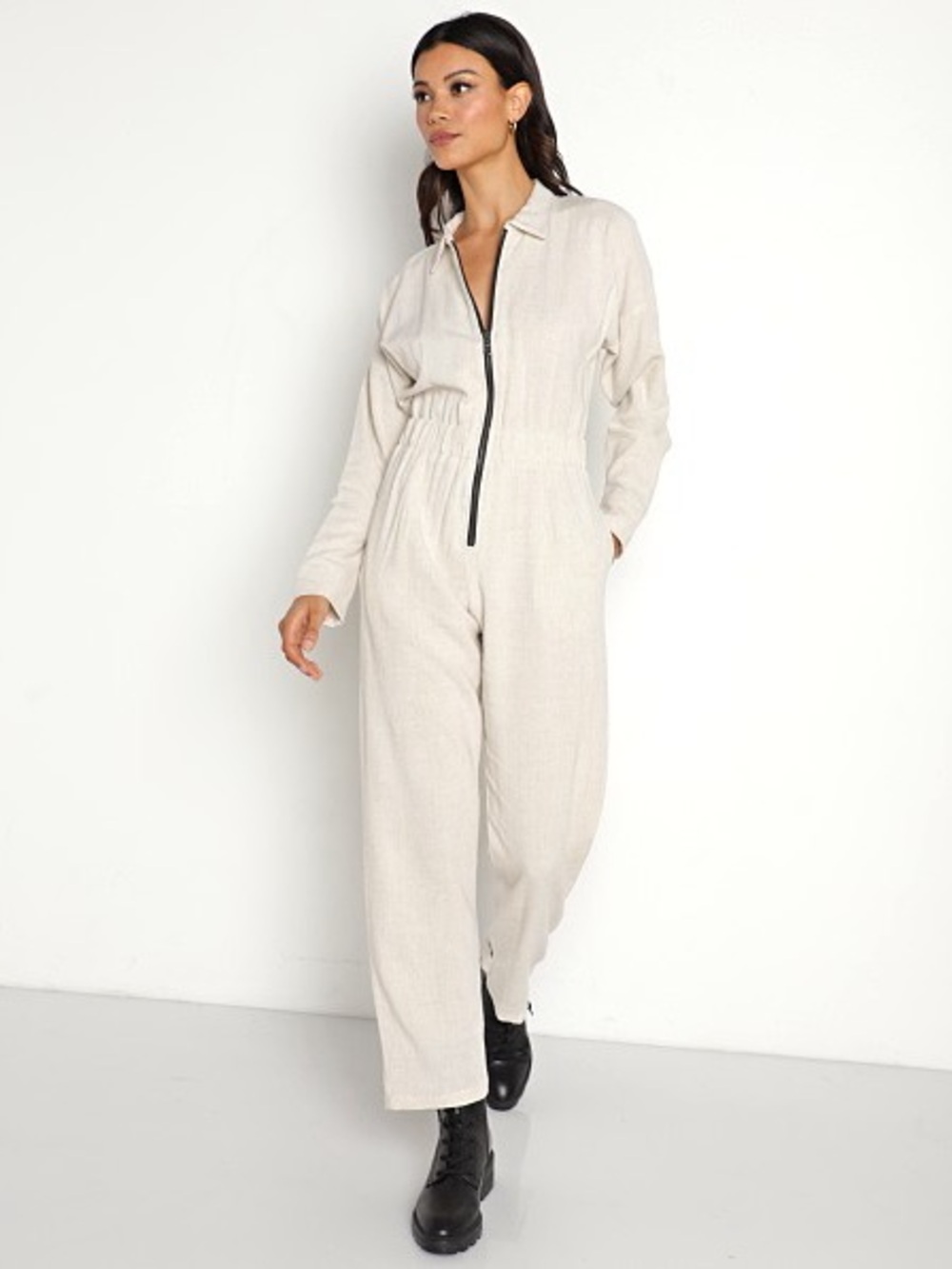 Stillwater Parker Linen Jumpsuit NWT- Small